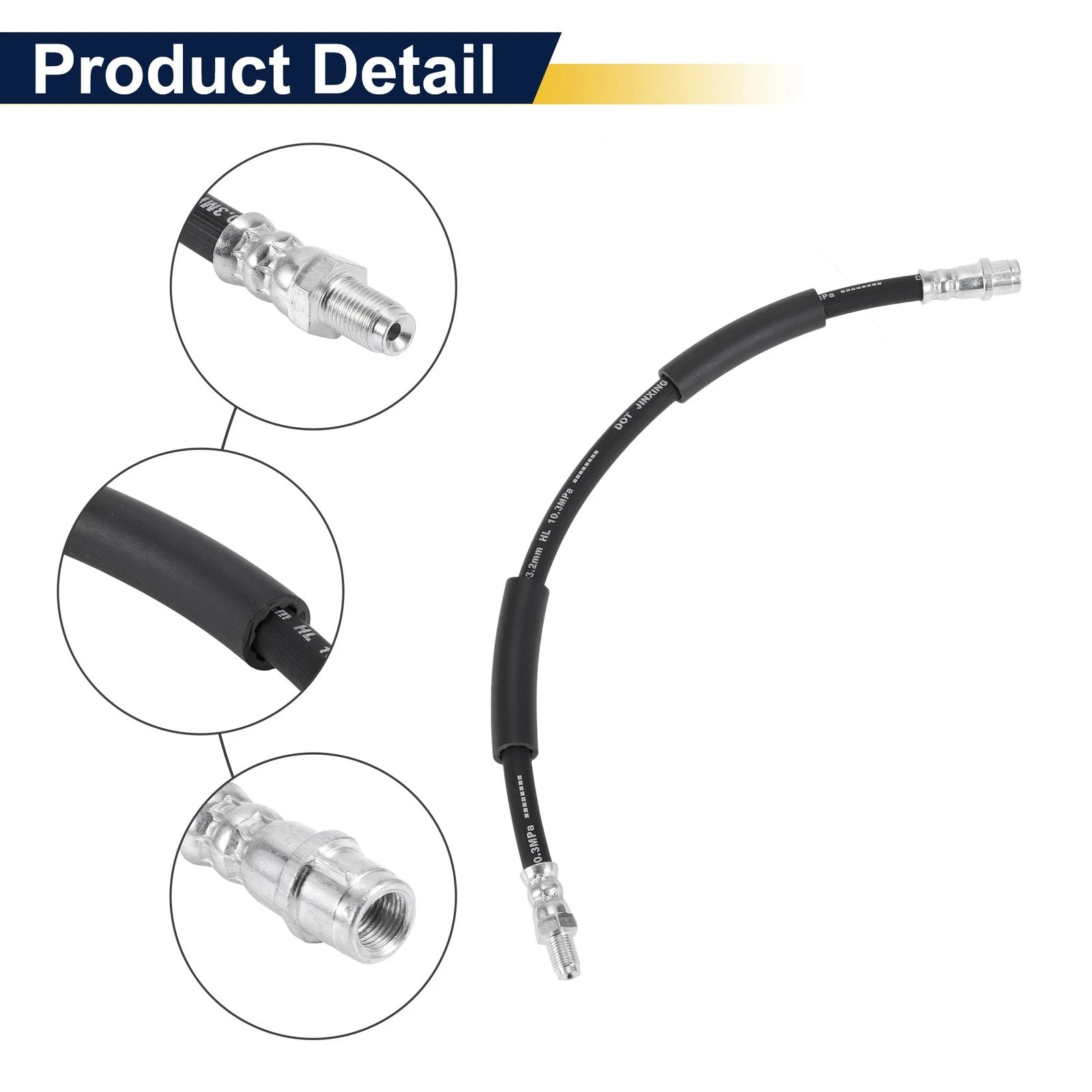 Front Brake Hose for Mercedes-Benz E-Class (2002–2011) No. 2204200048