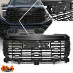 Matte Black Denali Style Mesh Front Grille for GMC Sierra 1500 (2022–2025)