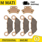 Sintered Brake Pads Kit for Polaris 300 400L Trail Boss 300