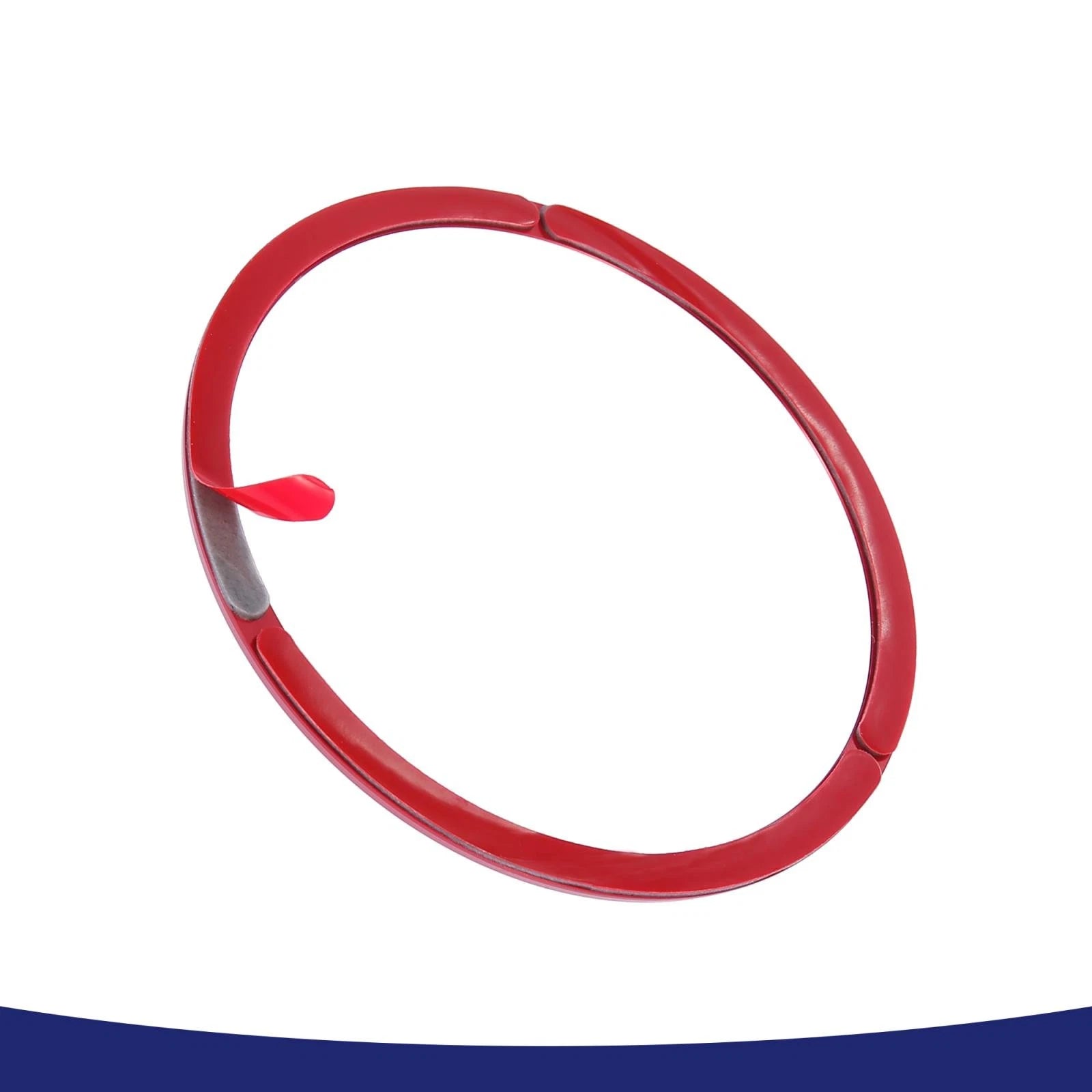 Red Steering Wheel Decal Sticker Cover Trim for Audi Q3 Q5 A5 (2012–2016)