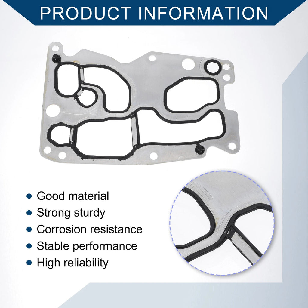 Engine Oil Filter Housing Gasket for BMW 328d xDrive (2014–2018) No.11428516396