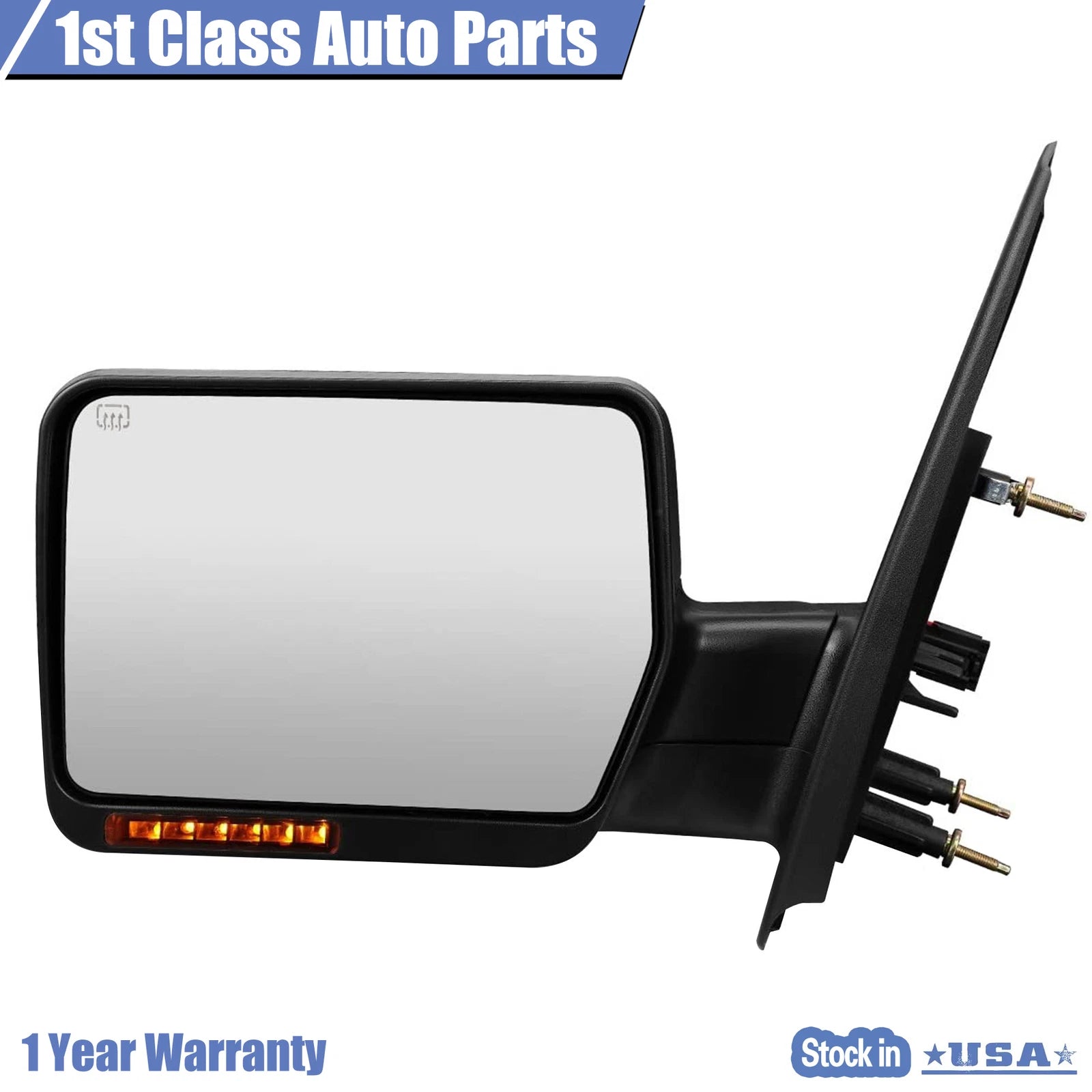 Power Heated Turn Signal Mirror for Ford F150 (2009–2011)