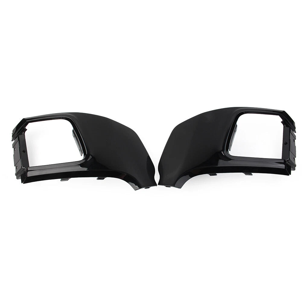 Pair Rear Bumper Exhaust Pipe Trim for Land Rover Range Rover Evoque (2012–2018)