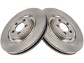 Front Brake Rotor Set for Jaguar XJ (2010–2019) ZK332PK