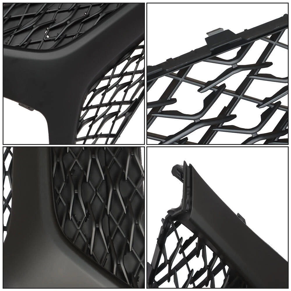 Front Bumper Lower Grille for Toyota Camry (2018-2020) Black Mesh Matte
