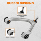 Suspension Kit with Upper Control Arms & Lower Ball Joints for Hummer H3 H3T (2006–2010)