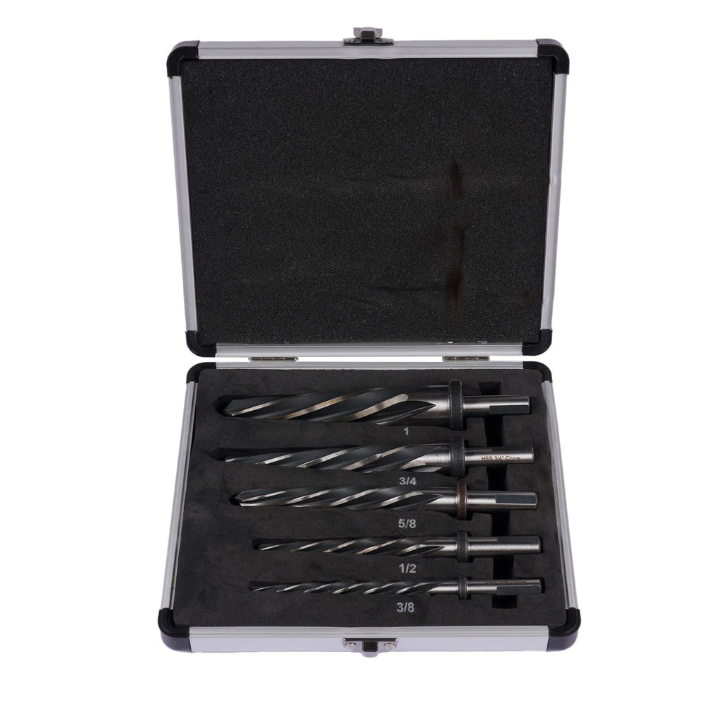 5 Piece HSS Taper Chucking Reamer Set for Automotive Applications