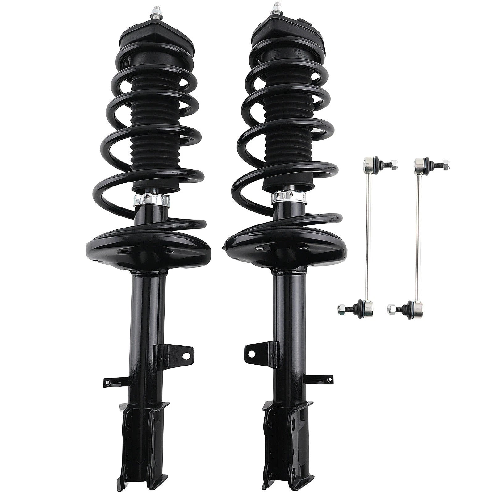 Rear Struts with Coil Spring Assembly Sway Bars Kit for Toyota Venza (2009–2012)