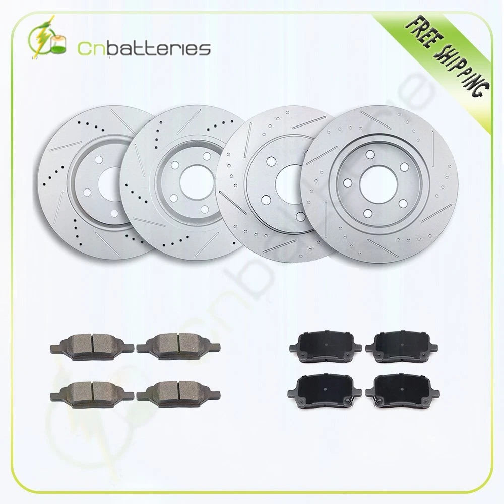 Brake Rotors and Pads Kit for Pontiac G6 (2005–2008)