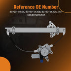 Front Right Window Regulator with Motor for Nissan Juke (2011-2017)