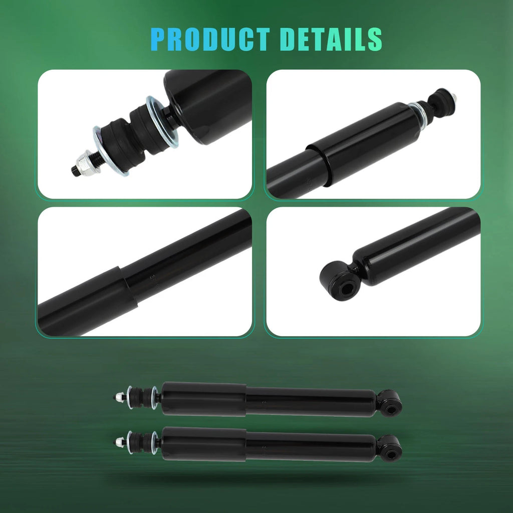 2X Front Struts for Ford F-150 4WD Bronco (1980–1996)