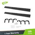 Set of 2 Running Boards for Silverado Sierra 1500 (2019–2023) 6" Side Steps