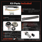 9x Front Timing Chain Kit for Chevrolet Equinox Malibu (2008–2010)