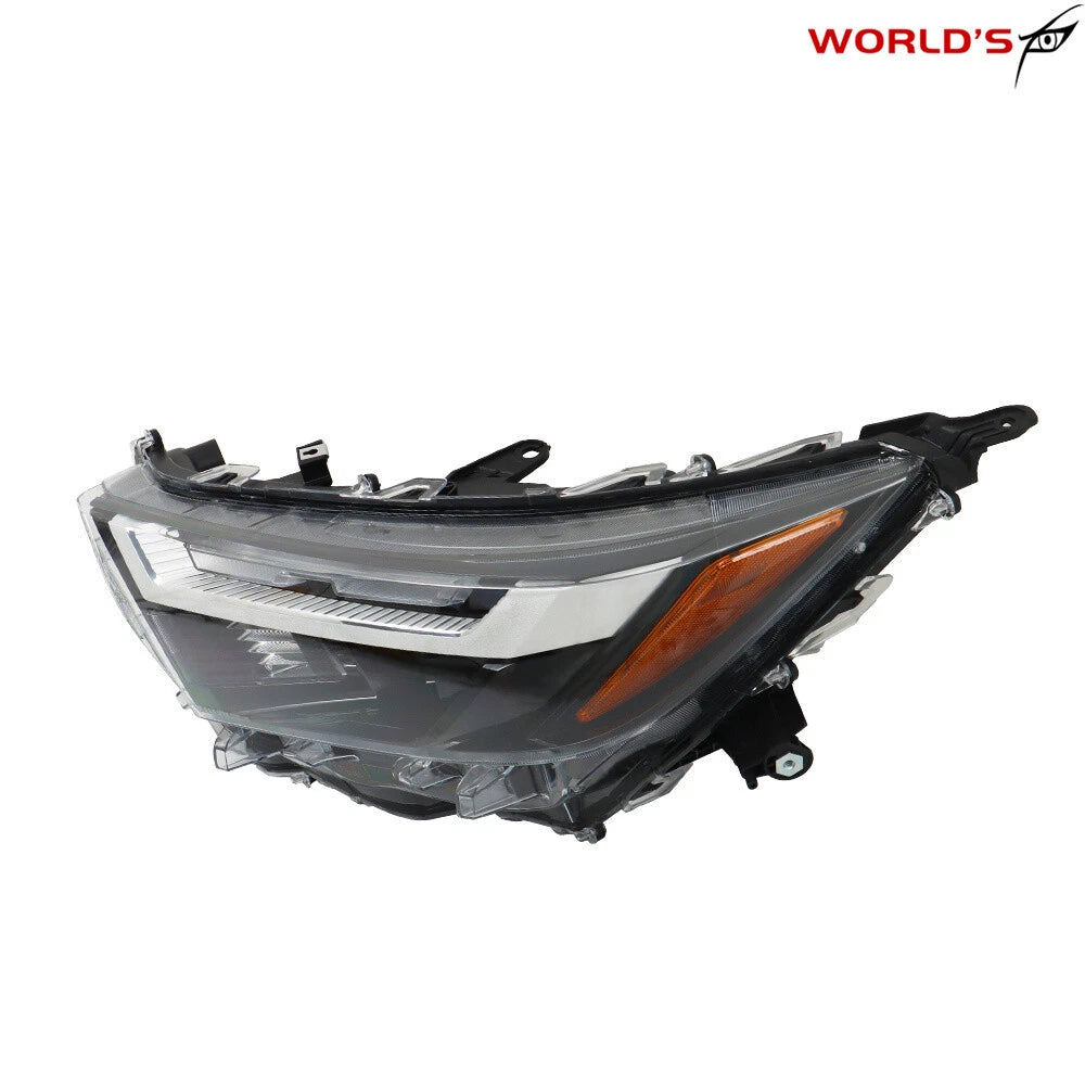 LED Headlight for Toyota RAV4 XLE (2022–2023) Clear Lens Left Side Black