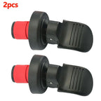 Wine Bottle Stopper Sealing Tool - Hand Press Rubber - Black & White