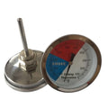 Oven Thermometer for JX-21J (100-500°F) Stainless Steel Bimetallic 80mm
