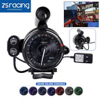 Tachometer Gauge 12V 7 Color 0-11000 RPM for Racing Simulator