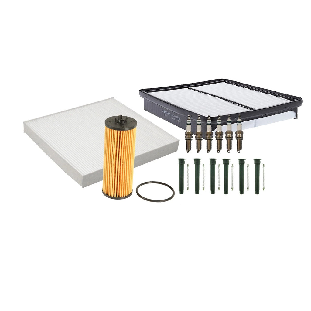 Tune Up Kit with NGK 6 Spark Plugs & Boots for Durango Grand Cherokee (2011–2020)