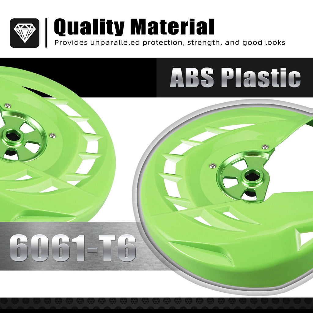 Front Brake Disc Rotor Cover Protector for Kawasaki KX250F KX450F (2006–2018)