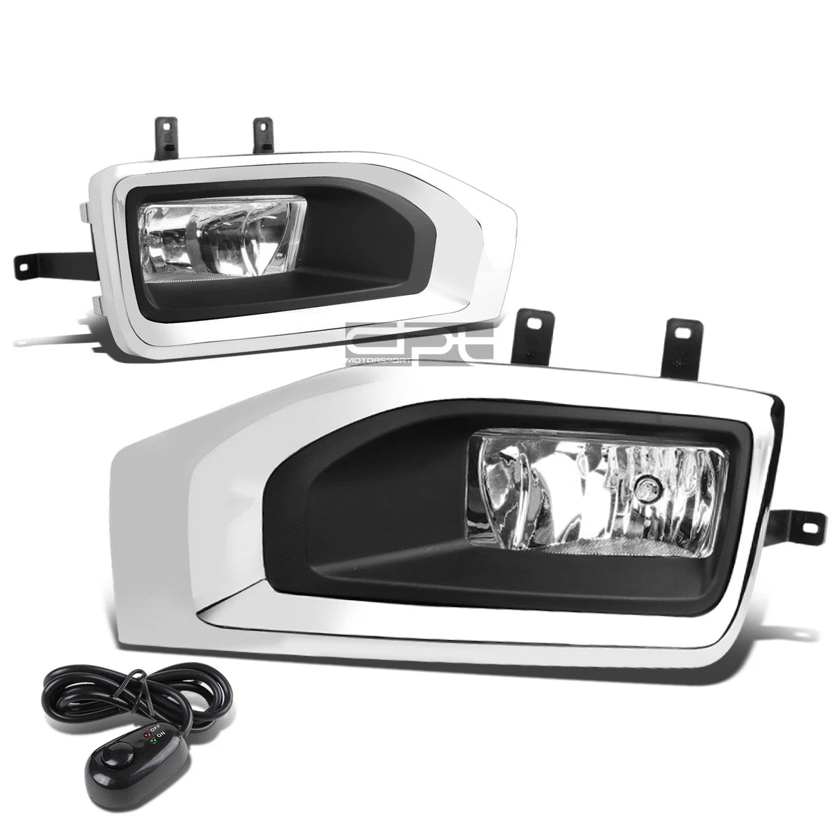 Pair of OE Clear Lens Bumper Fog Lights for Yukon XL (2015–2018)