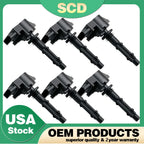 Set of 6 Ignition Coils for Mercedes-Benz Dodge (2005–2010) UF535