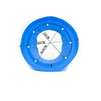 6.5" Speaker Protective Mats for Car - Waterproof Silicone Covers Blue