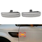 LED Amber Side Marker Lights for Range Rover Sport Discovery LR3 LR4 LR2 (2006–2013)