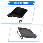 Tow Hook Eye Hole Cover for BMW 320i (2013–2018) - Plastic Black