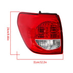 Tail Light for Toyota Sequoia (2008-2017) Red Rear Outer Halogen