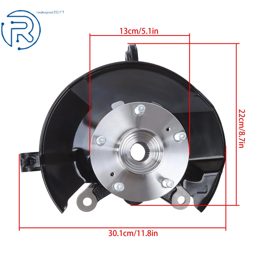 Front LH Steering Knuckle & Hub Bearing Assy for Honda Civic (2012) 51216-TR3-Y00