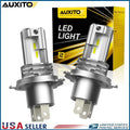 2X LED Headlight Bulbs for H4 9003 (20000LM, High Low Beam)