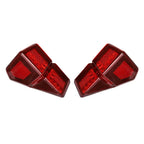 Red UTV Brake Tail Light Set for Polaris Ranger 1000 XP CREW (2019-2021)