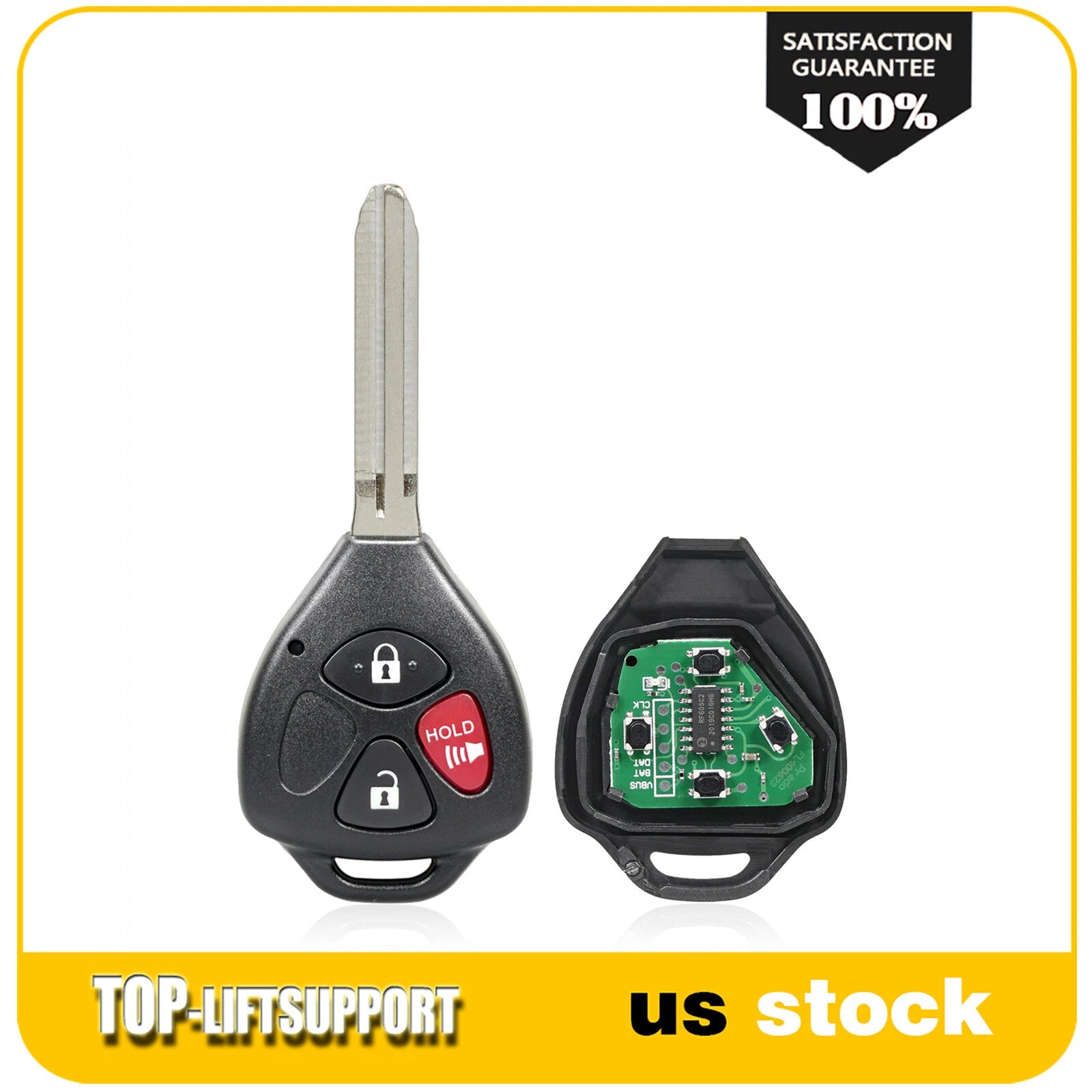 Remote Car Key Fob for Scion xB (2008–2013)