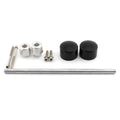 Front Axle Nut Covers Caps Installation Kit for Harley