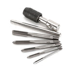 Tap Drill Set for M3-M8 with T Handle Ratchet Wrench