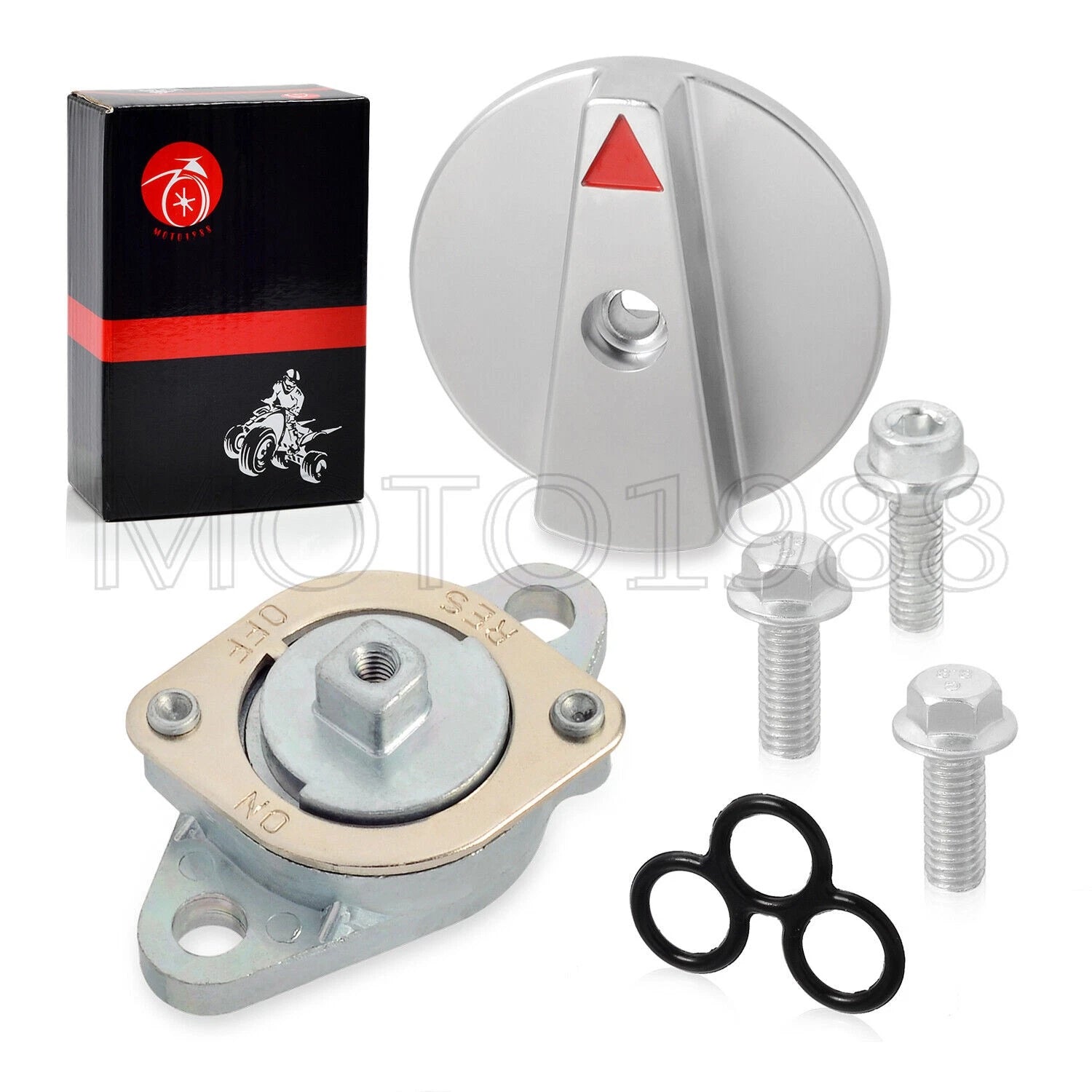 Fuel Gas Petcock Valve w/ Lever for Honda Interceptor 700 750 1000 (1983–1985) 16950-MB2-013