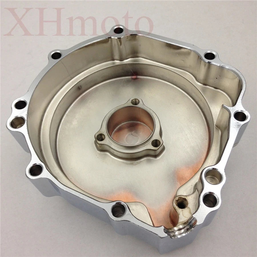 Engine Stator Cover for Suzuki GSXR 600 (2001–2003), GSXR 750 (2000–2003), GSXR 1000 (2001–2002) Chrome