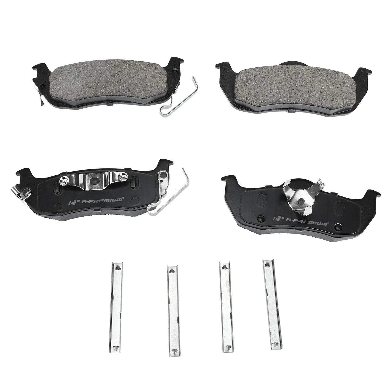 8x Ceramic Brake Pads for Jeep Grand Cherokee (2005–2010)