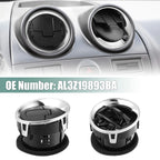 Set of 4 Front Dashboard AC Heater Air Vents AL3Z19893BA for Ford F-150 (2009–2014)