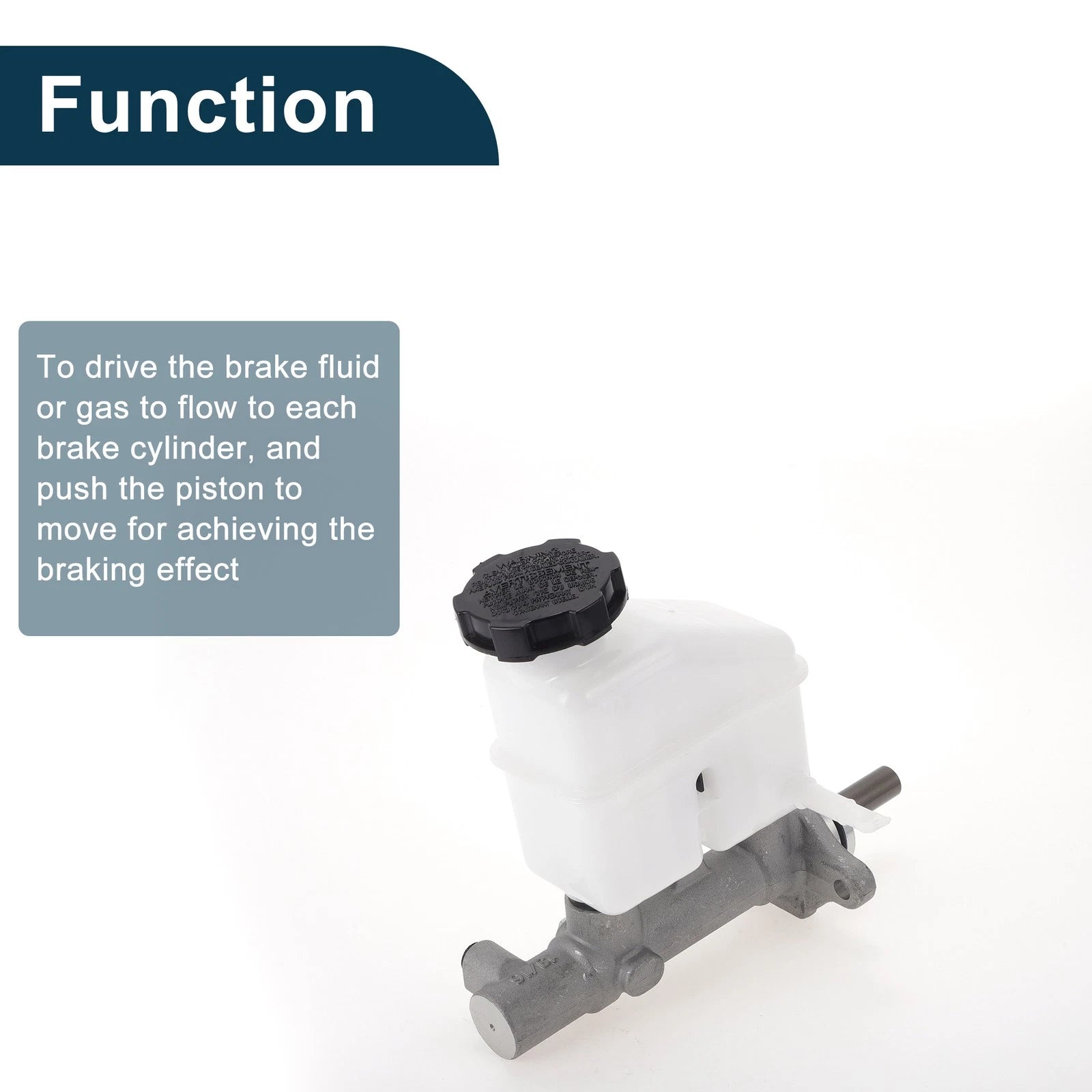 Brake Master Cylinder with Reservoir No. 585102L500/M630675 for Hyundai Elantra (2011–2016)