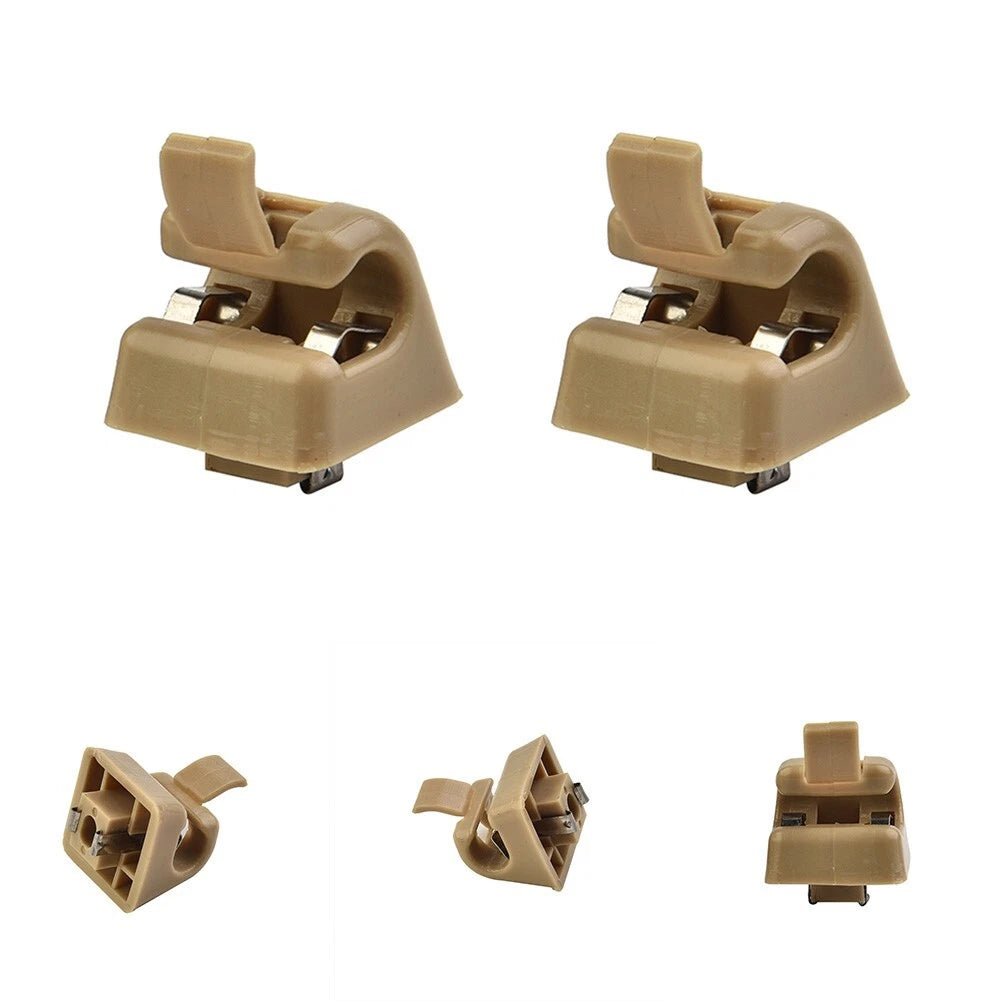 Sun Visor Clips Holder for Mercedes W123 W124 W126 W140 W201 (1976–1996)
