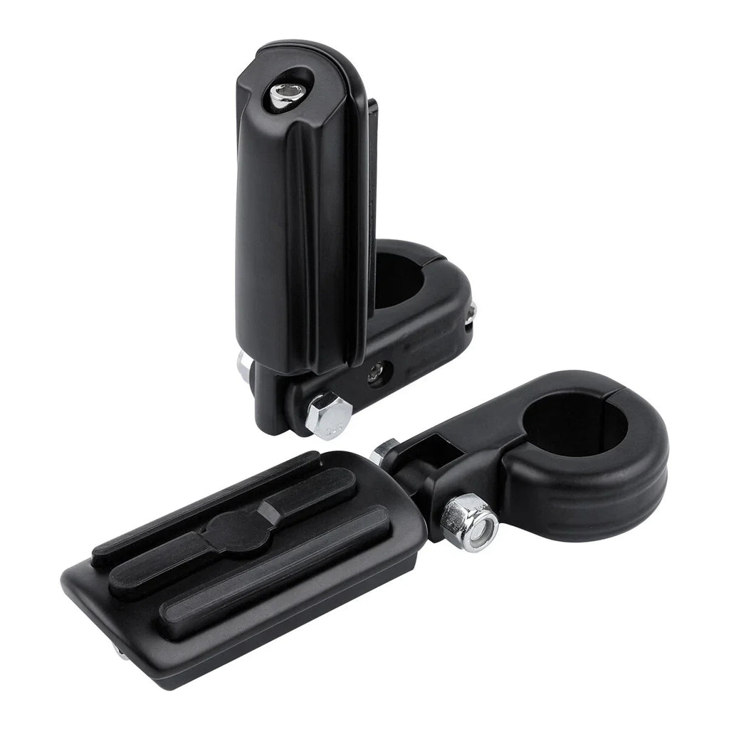 1-1/4" Highway Bar Foot Pegs Clamps for Harley Touring Electra Road Glide (2009-2023)