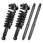 Front Complete Strut and Coil Spring with Rear Shock for 2009-2013 Ford F-150 (4WD)