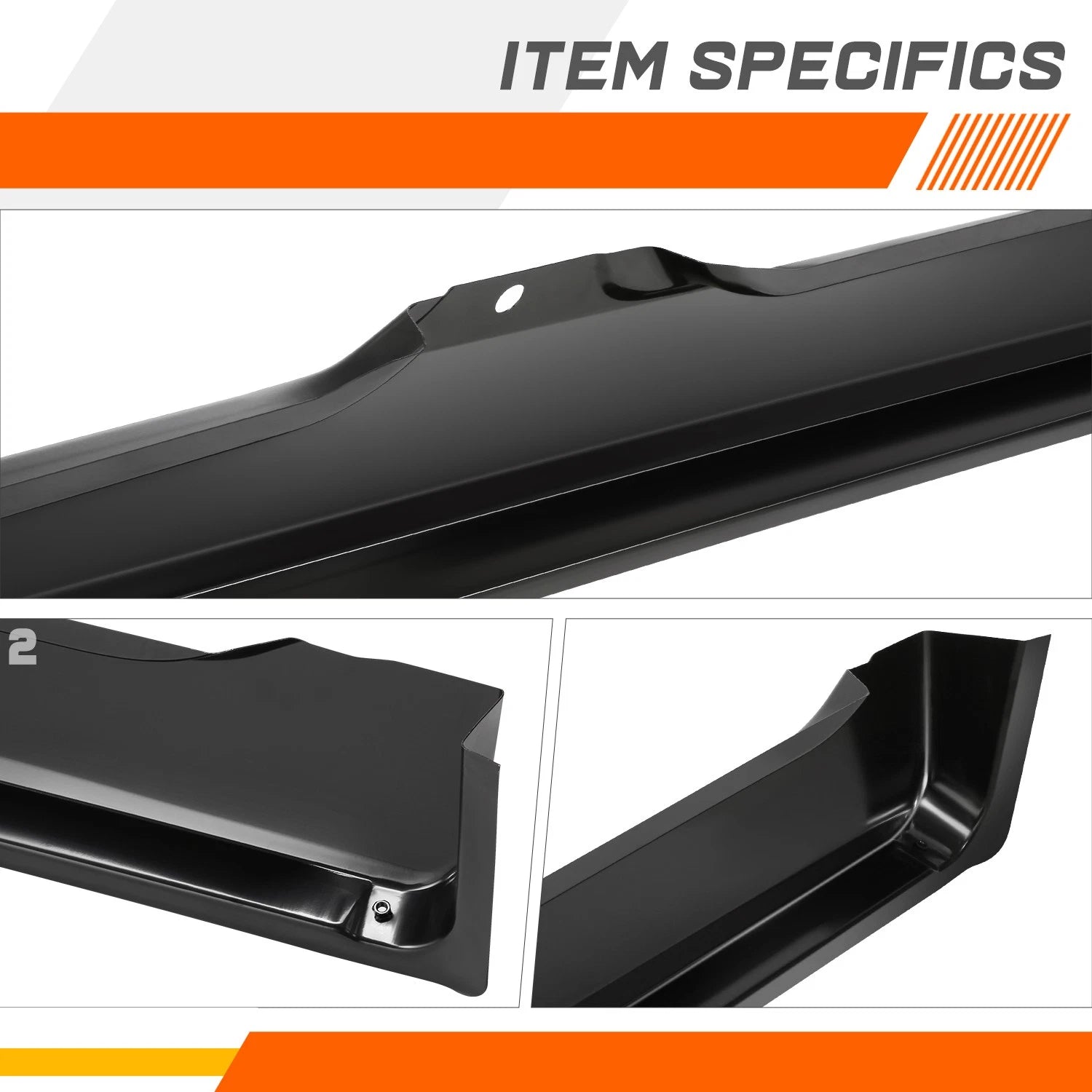 Slip On Outer Rocker Panels for Dodge Ram 1500-3500 Quad Cab (2002–2009)
