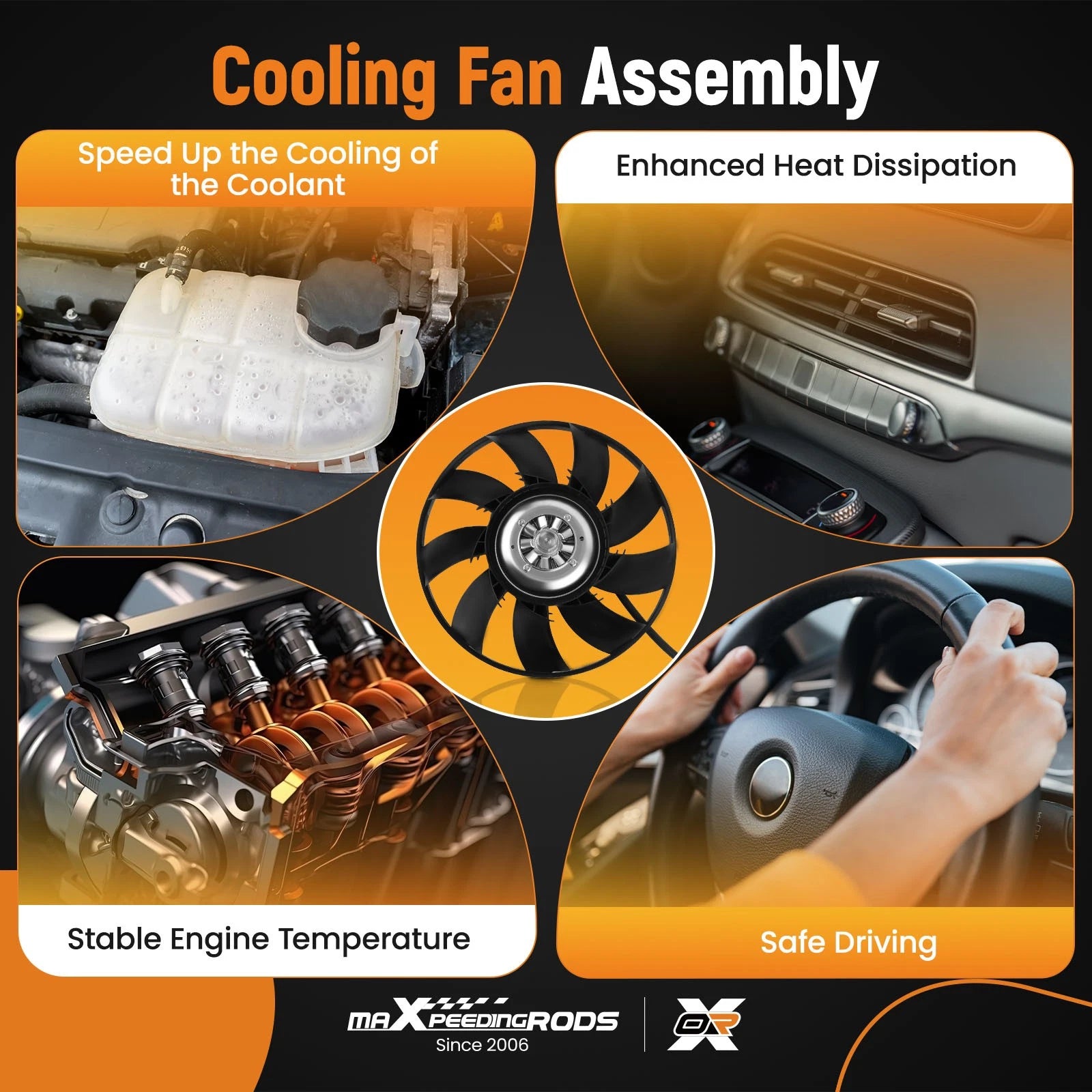 Cooling Fan Clutch for Land Rover Range Rover/Range Rover Sport (2010–2017)