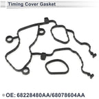 Set of 1 Timing Cover Gasket No. 68228480AA for Chrysler Dodge 3.6L V6