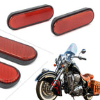 Red Front Fork Leg Reflector Cover for Victory Judge, Hammer, Hard-Ball