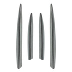 Fog Light Strips Grille Cover Trim Chrome for Mercedes Benz A Class (2023)