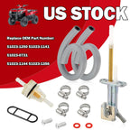 Fuel Valve Petcock & Screw for Kawasaki Bayou 220 300 KLF220 KLF300 (1986–2004)
