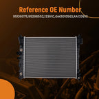 Aluminum Radiator for Buick Encore Essence 1.4L (2013–2019) 13361C 95136075